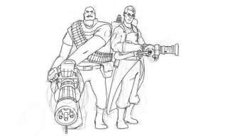 Used for areas which are not colored blue/orange/red/purple/white red: Download Team Fortress 2 coloring for free - Designlooter ...