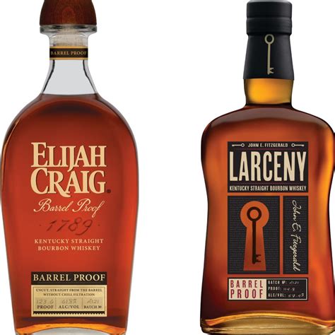 This Years First Batches Of Larceny And Elijah Craig Barrel Proof Are