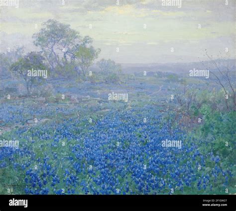 Julian Onderdonk A Cloudy Day Bluebonnets 1918 Amon Carter Museum