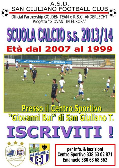 SCUOLA CALCIO SANGIULIANO FC Stagione Sportiva 201314
