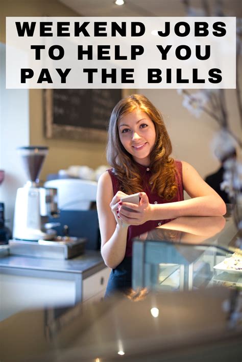 Weekend jobs to help you pay the bills - Make Money Without A Job