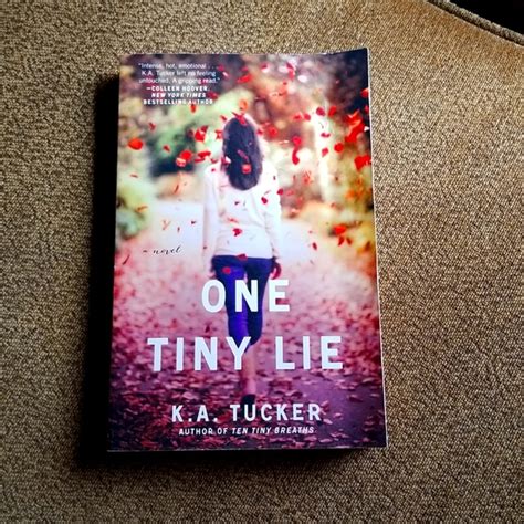 Atria Paperback Other One Tiny Lie By Ka Tucker Poshmark