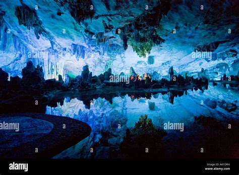 The Crystal Palace Of The Dragon King Reed Flute Cave Guilin Guangxi