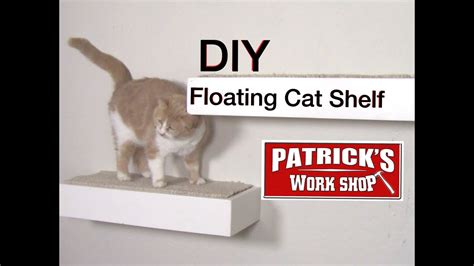 Thanks to pinterest this post continues to get a lot of views. How To Make Easy DIY Floating Cat Shelf - YouTube