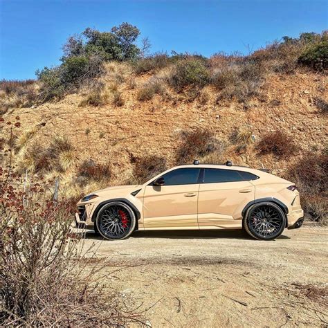 Lamborghini Urus Shows Off Desert Spec With Widebody Kit And Black