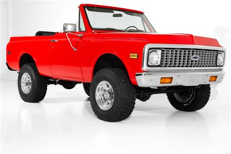 1972 Chevrolet Blazer Red K5 4x44 Speed Ac
