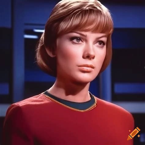 Female Captain Kirk In Star Trek Uniform