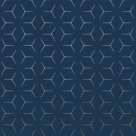 Blue And White Geometric Shapes Wallpaper Shoppeasl