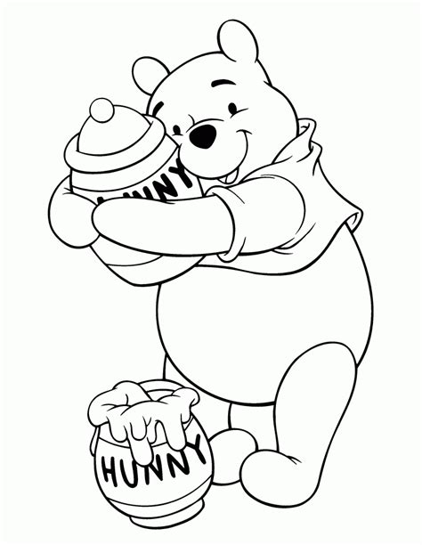 Dibujos De Winnie Pooh Para Colorear Pintar E Imprimir Gratis