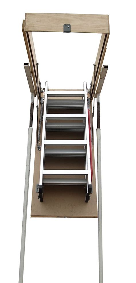 A loft bed with a desk is a welcome addition to a kid's or guest room. Deluxe Aluminium Attic Loft Ladder - 2700mm to 3050mm - DIY & Renovation > Roof & Attic