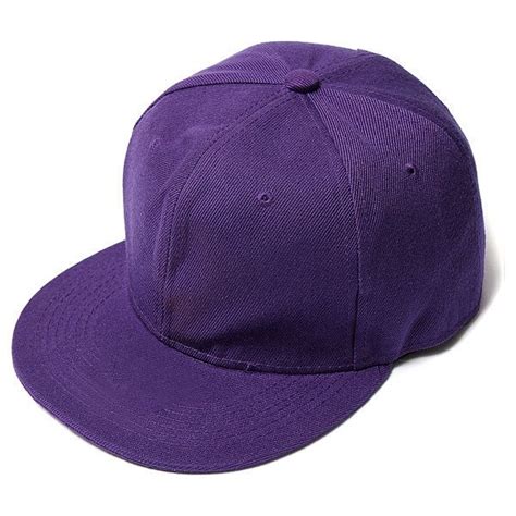 Retro Vintage Plain Snap Back Hats Flat Peak Caps Funky Cool Baseball