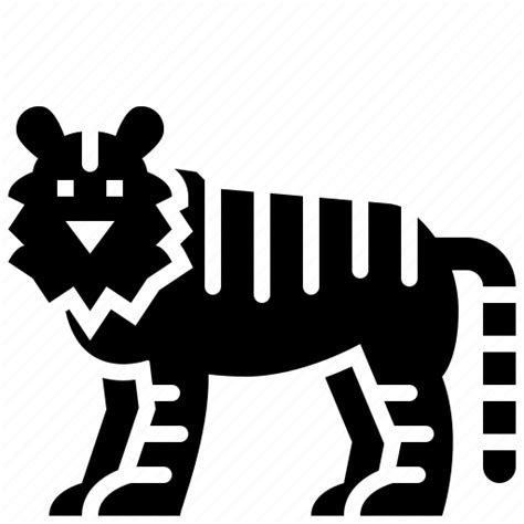 Animal Jungle Nature Tiger Wildlife Zoo Icon Download On Iconfinder