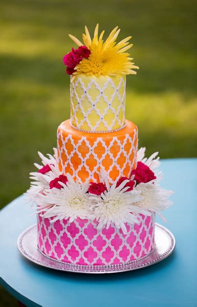 Colorful Wedding Cakes A Wedding Cake Blog