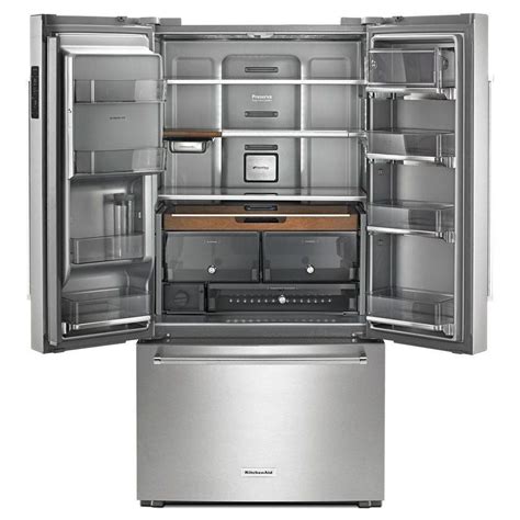 Explore our refrigerator sales for current deals and savings on kitchenaid® refrigerators. KitchenAid Counter Depth French Door Refrigerator - 23.8 ...