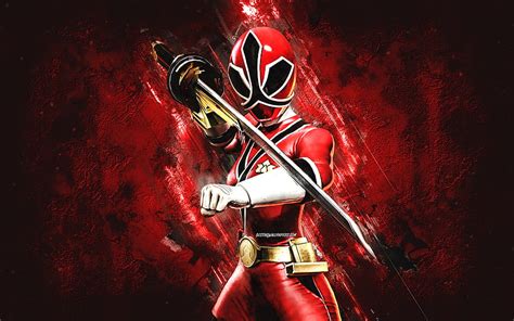 power rangers super samurai red ranger lauren