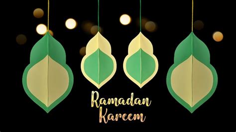 RAMADAN DECOR HIASAN RAMADAN IDUL FITRI DEKORASI RAMADAN IDUL FITRI YouTube