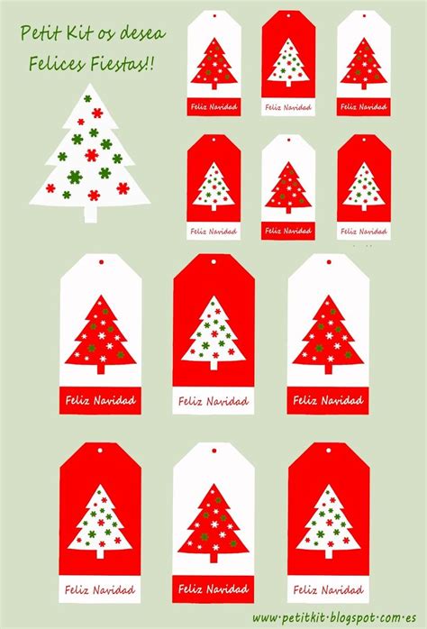 Etiquetas De Navidad Para Descargar Gratis Etiquetas Navidad