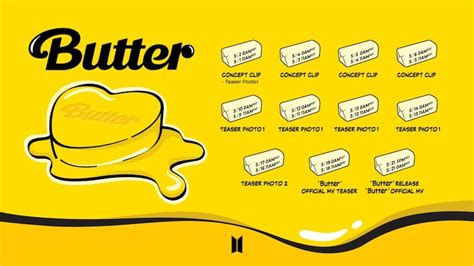 Jung kook, v] g smooth like butter. BTS「Butter」のプロモーションスケジュール公開 - 音楽ナタリー