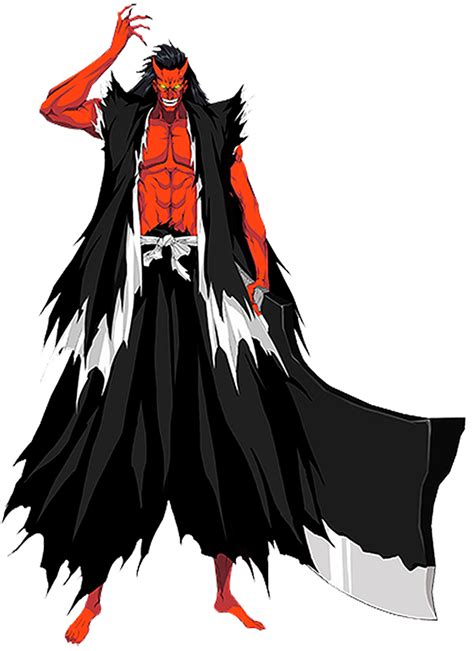 An Anime Character In Black And White With Red Hair Holding His Hands