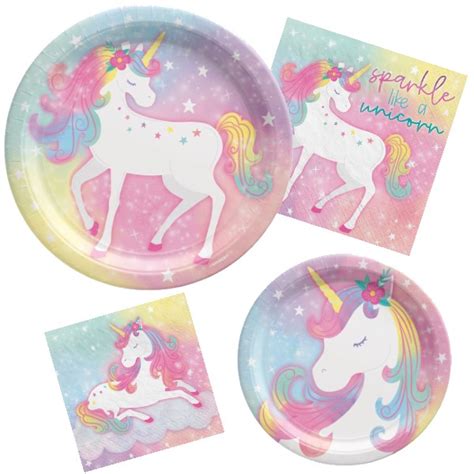 Enchanted Unicorn Party At Lewis Elegant Party Supplies Plastic