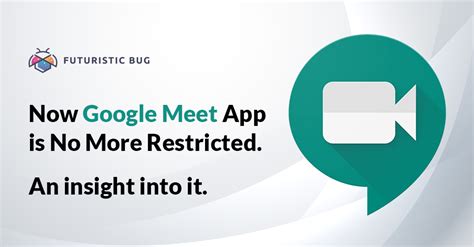 All you have to do is organize google meet is an app that's especially geared toward workgroups that, for one reason or another, are unable to meet in person. Now Google Meet app is no more restricted. An insight into it