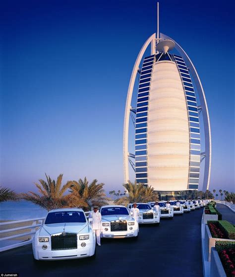 Burj Al Arab 7 Star Hotel With Gold Ipads And Rolls Royces