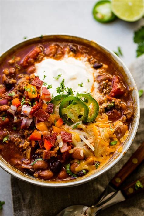 Here are five ground turkey recipes made in the instant pot. Award Winning Healthy Turkey Instant PotChili | Recipe ...