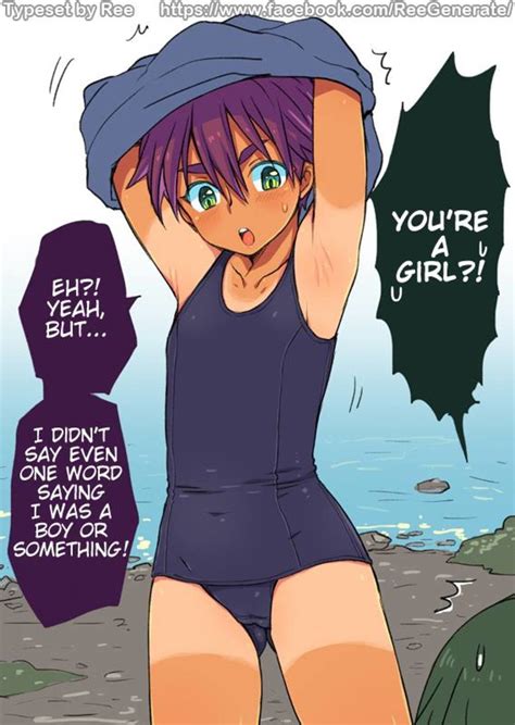 Tomboy Cute Anime Girl Anime