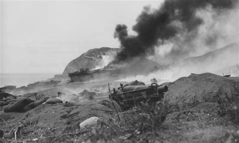 Iwo Jima Rare Photos Map And 21st Marine Regiment Action Report