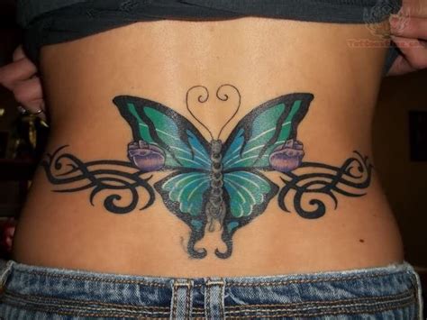 Tribal Back Butterfly Tattoo 20 Excellent Tribal Butterfly