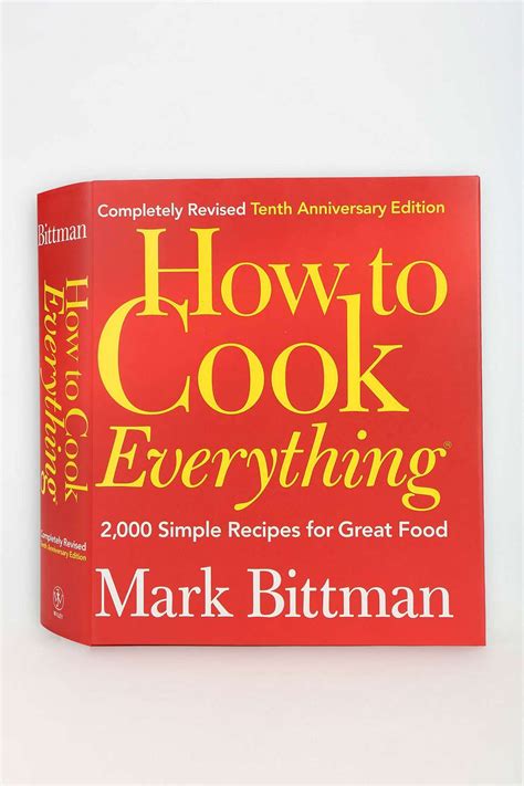 How To Cook Everything By Mark Bittman Urban Outfitters How To Cook