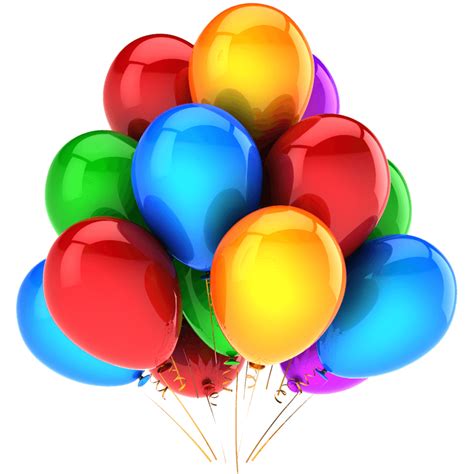 Bunch Of Balloons PNG Image PNG Mart