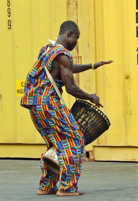 Drummer Portside Monrovia Liberia African People African Life