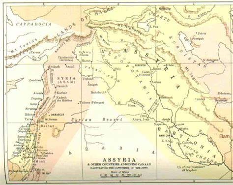 Map Assyria