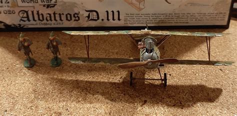 Albatros D Iii Oeffag Plastic Model Airplane Kit Scale Rd Pictures By