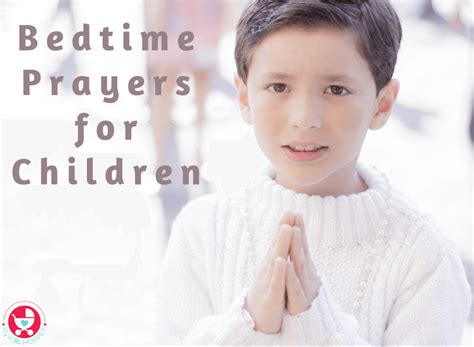 15 Simple Bedtime Prayers For Children