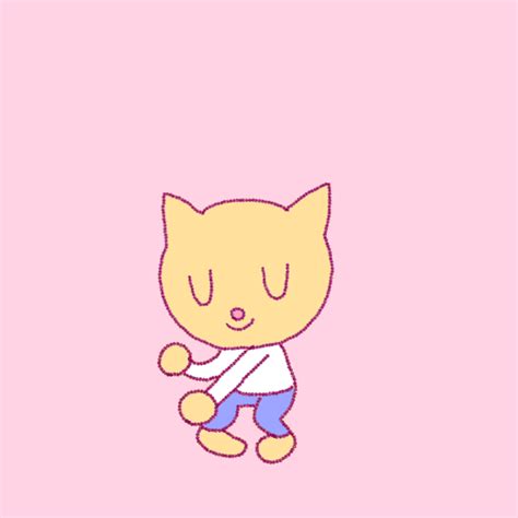 Cute Animated Dancing Cat 