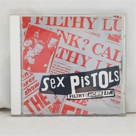 Sex Pistols Filthy Lucre Live Cd Japonés Musicovinyl Mercado Libre