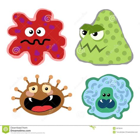 Los virus son organismos muy primitivos, con una enorme capacidad. Germi 01 del virus illustrazione vettoriale. Illustrazione di grafico - 5879244