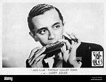 Larry Adler - portrait. American harmonica virtuoso. Known for ...