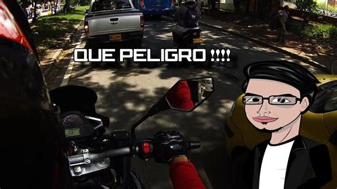 Los Peligros De Andar En Moto 😱😱 Youtube