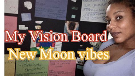 Creating A New Moon Vision Boarda Must See Youtube