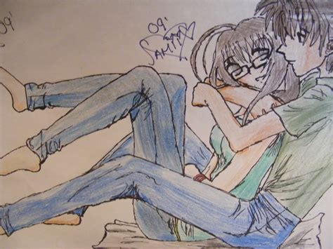 Anime Couple Hugging Drawings In Pencil
