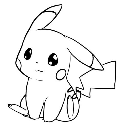 Desenhos Do Pikachu Para Colorir Bora Colorir