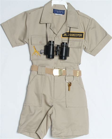 Childrens Zookeepers Uniform Safari Costume Safari Kids Zoo