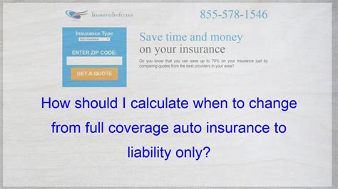 But, before we highlight the differences, it's important to understand the concept of negligence. How should I calculate when to change from full coverage auto insurance to liability only ...