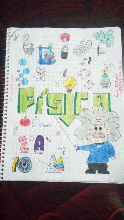 Portada De Fisica Portadas De Fisica Portadas Dibujos Images