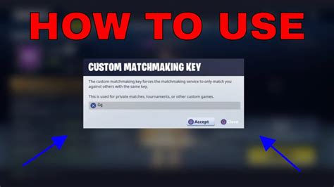 How To Use Custom Matchmaking Key On Ps4xbox Fortnite Battle