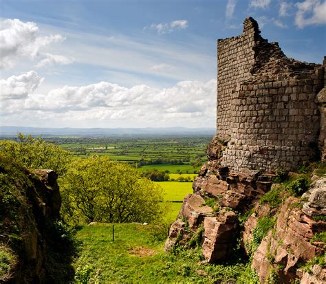 Cheshire Landscape From Beeston Castle Part Of The Ruins O Flickr
