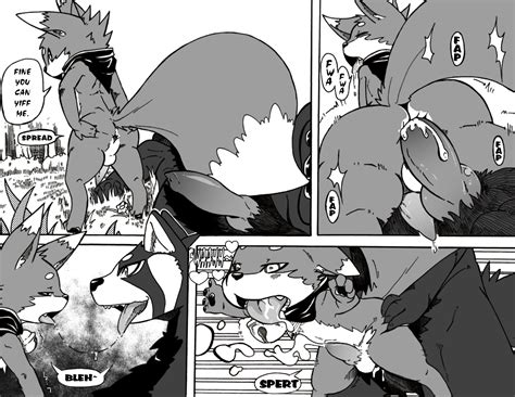 Rule 34 Anal Canine Comic Cum Drooling English Text Fox Furry Gay